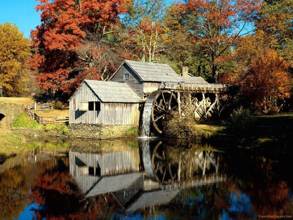 Mabry Mill, Blue Ridge Parkway, Virginia wallpapers