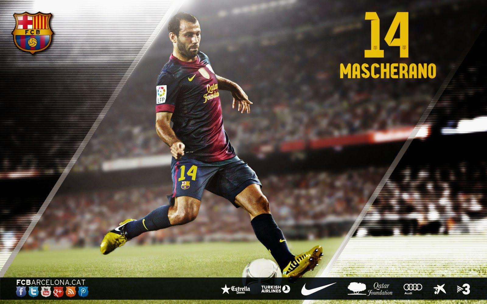 Javier Mascherano Fc Barcelona HD Wallpapers