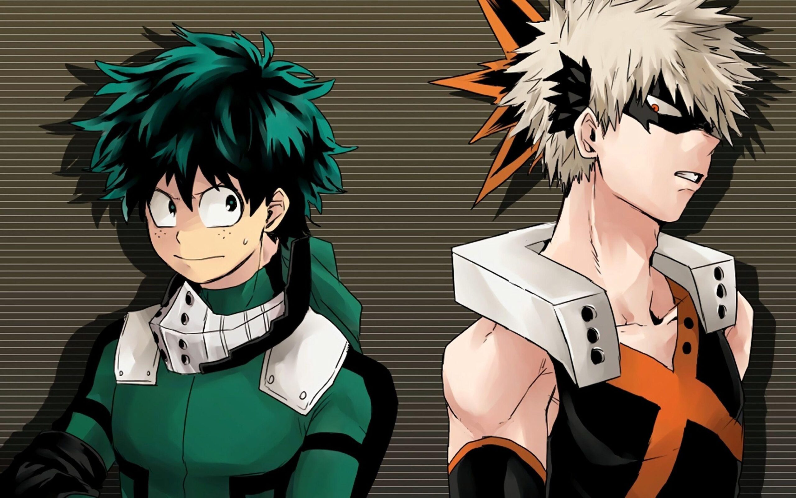 HD Wallpapers Izuku Midoriya and Katsuki Bakugou