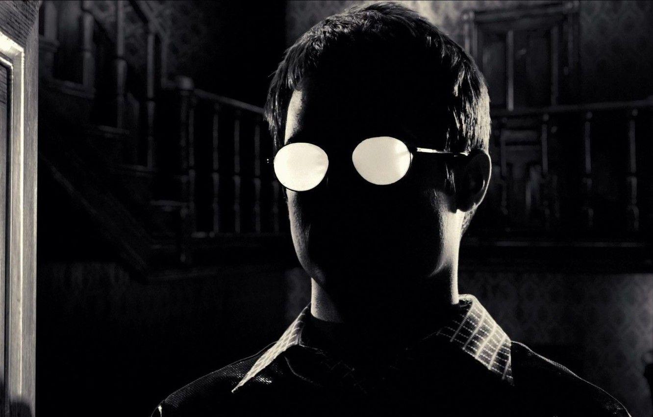 Wallpapers black, glasses, Sin City, shirt, Kevin, Elijah Wood, Sin