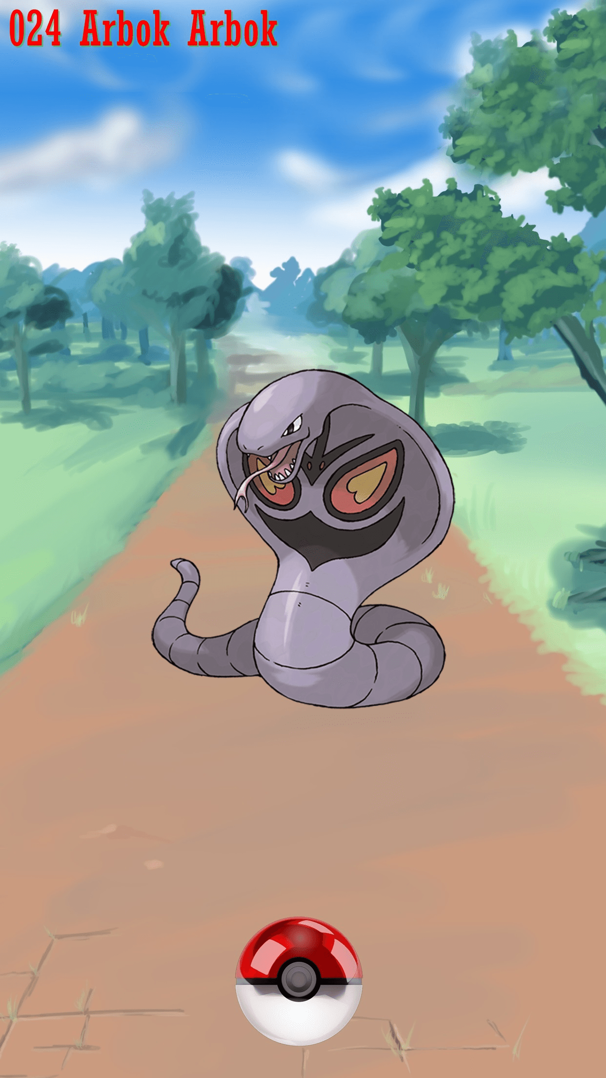 024 Street Pokeball Arbok Arbok