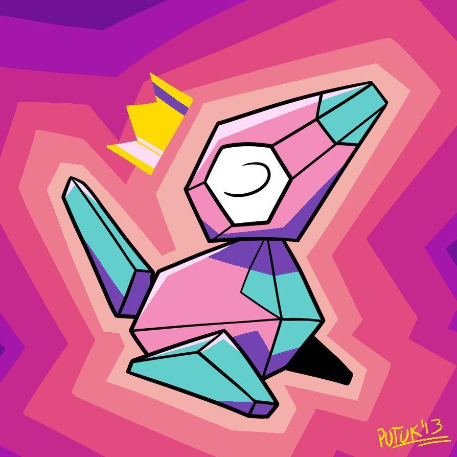 King Porygon by theamazingputuk