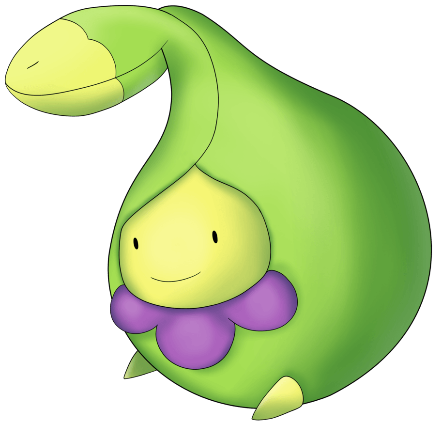 Shiny Budew Sitting by Roflmao