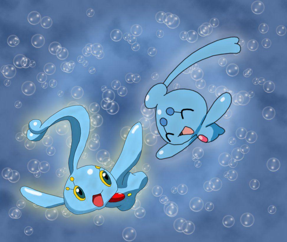 Manaphy and Phione by kenmicjen