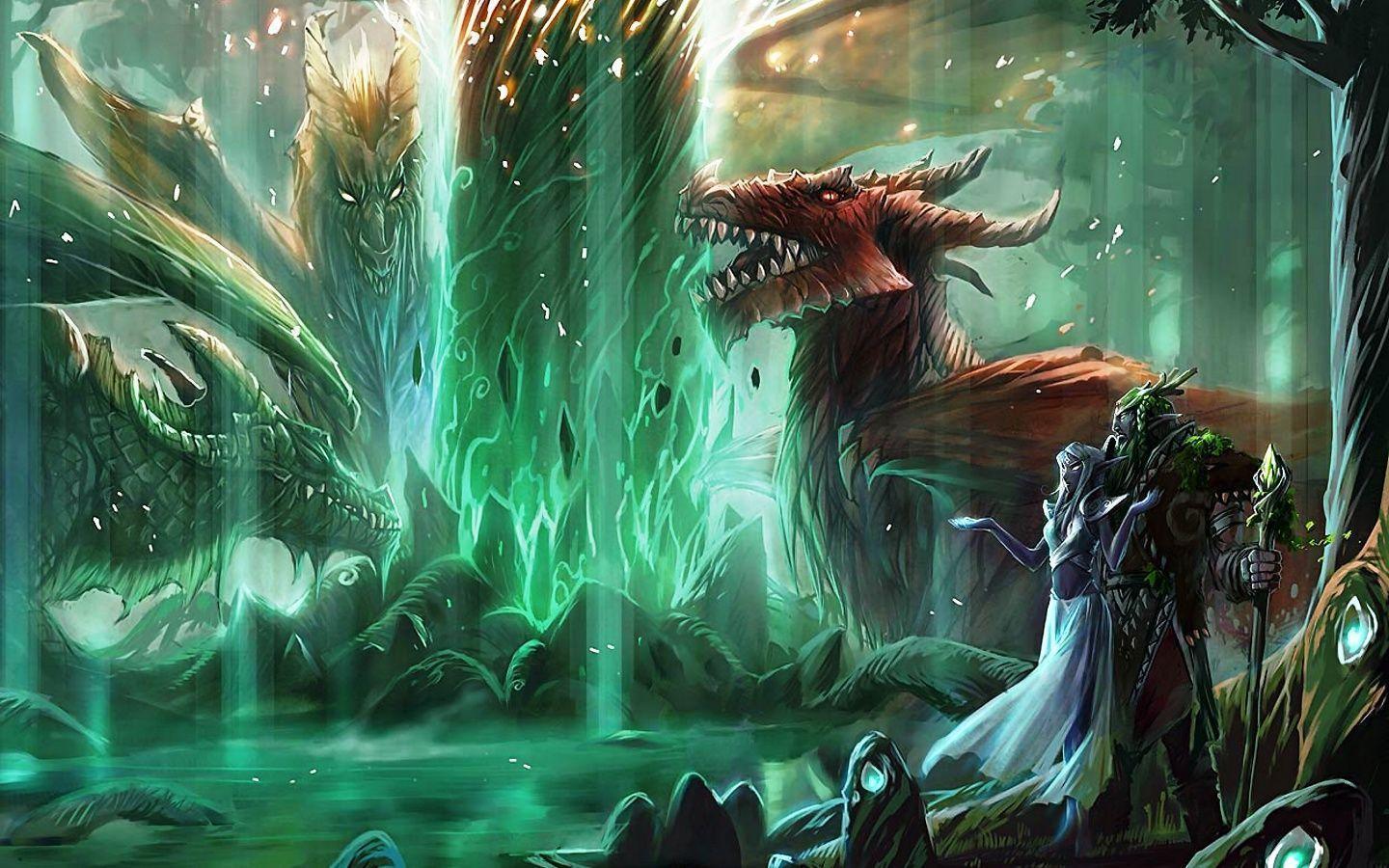 Great Green World Of Warcraft 6734 HD Wallpapers Pictures