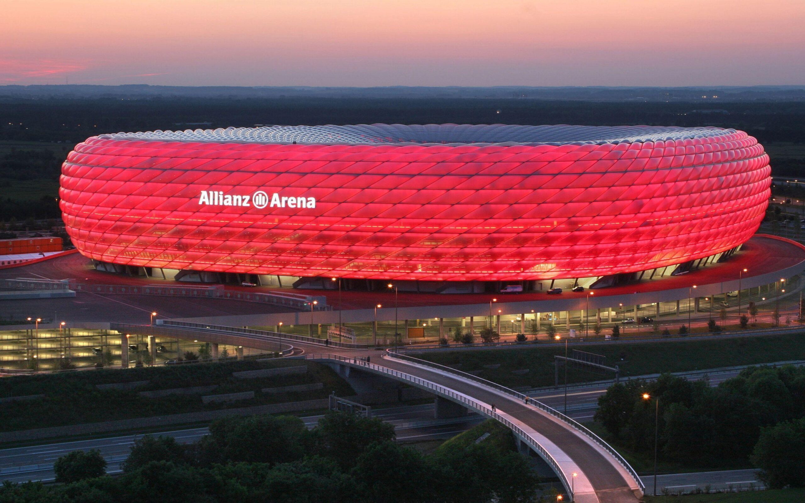 Bayern Munich Stadium At Night Wallpapers free desktop backgrounds