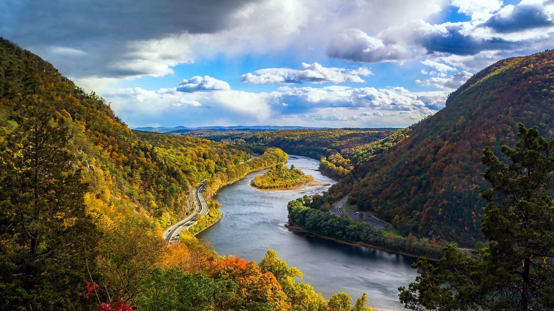 Delaware river in New Jersey : wallpapers