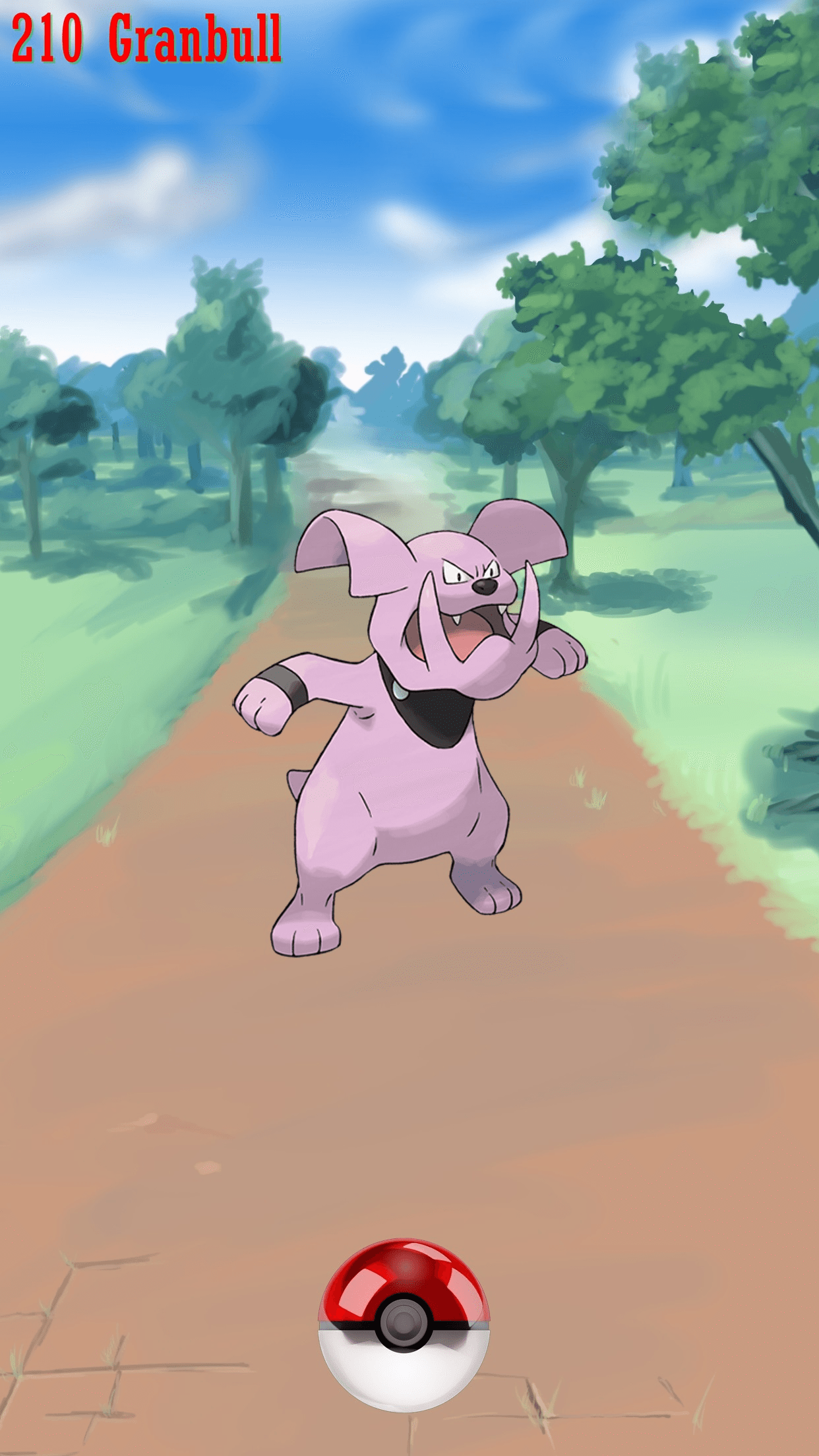 210 Street Pokeball Granbull