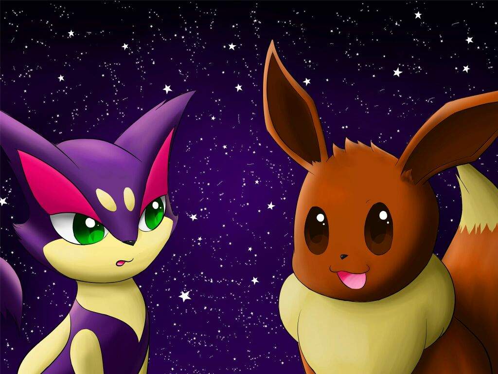 MyArtN’Stuff] Eevee and Purrloin