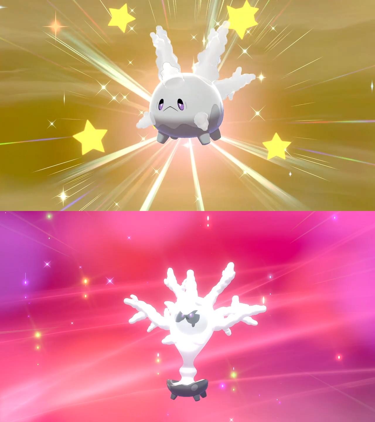 Gen VIII] After 389 eggs, Galarian Corsola appears!