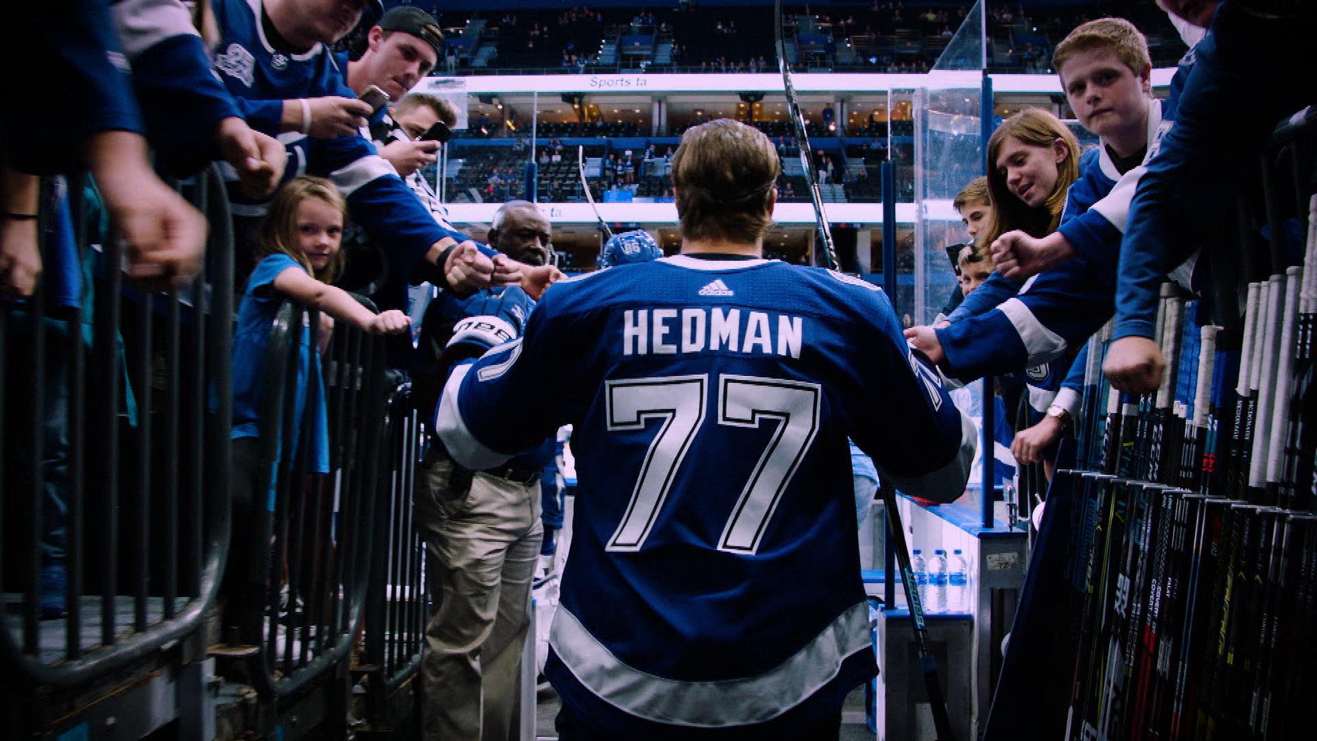 Skates Off with Tampa Bay Lightning defenseman Victor Hedman