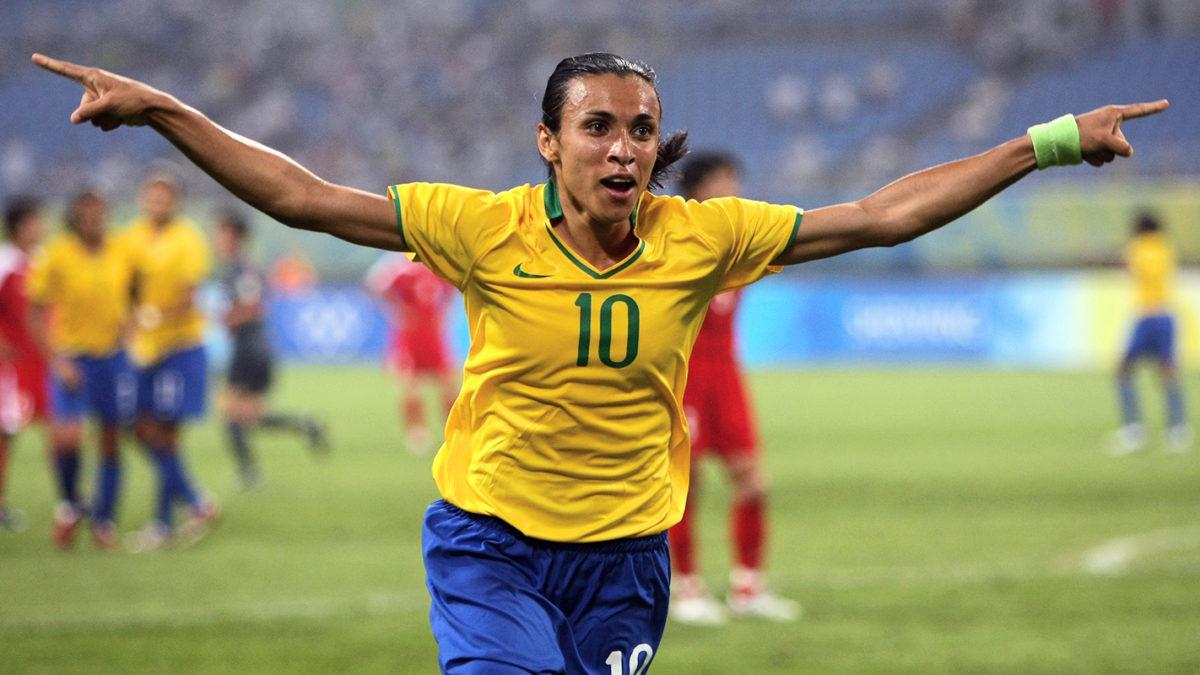 Marta Vieira da Silva, una carrera de samba y magia