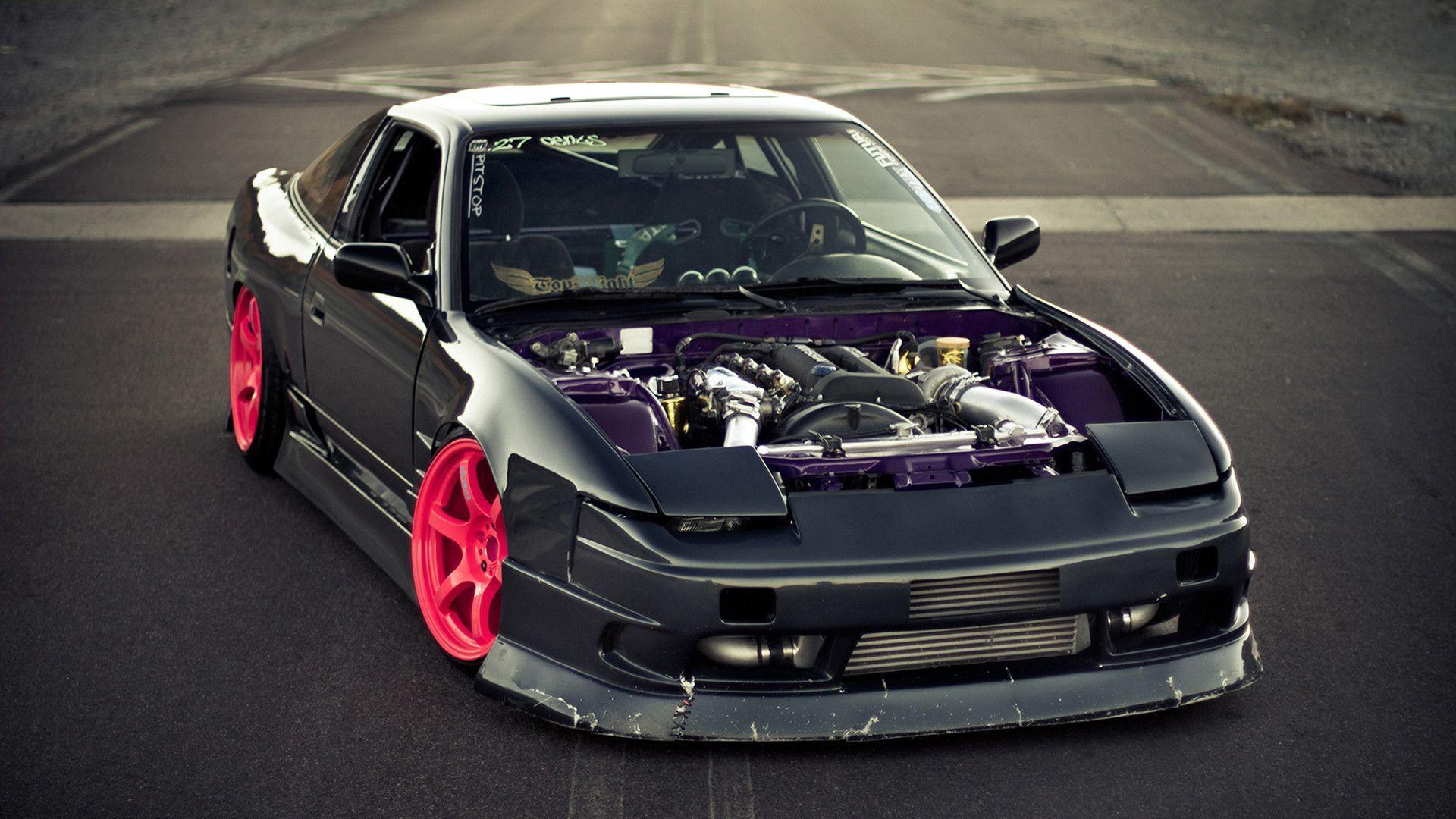 Wallpapers drift, nissan 240sx, 180sx