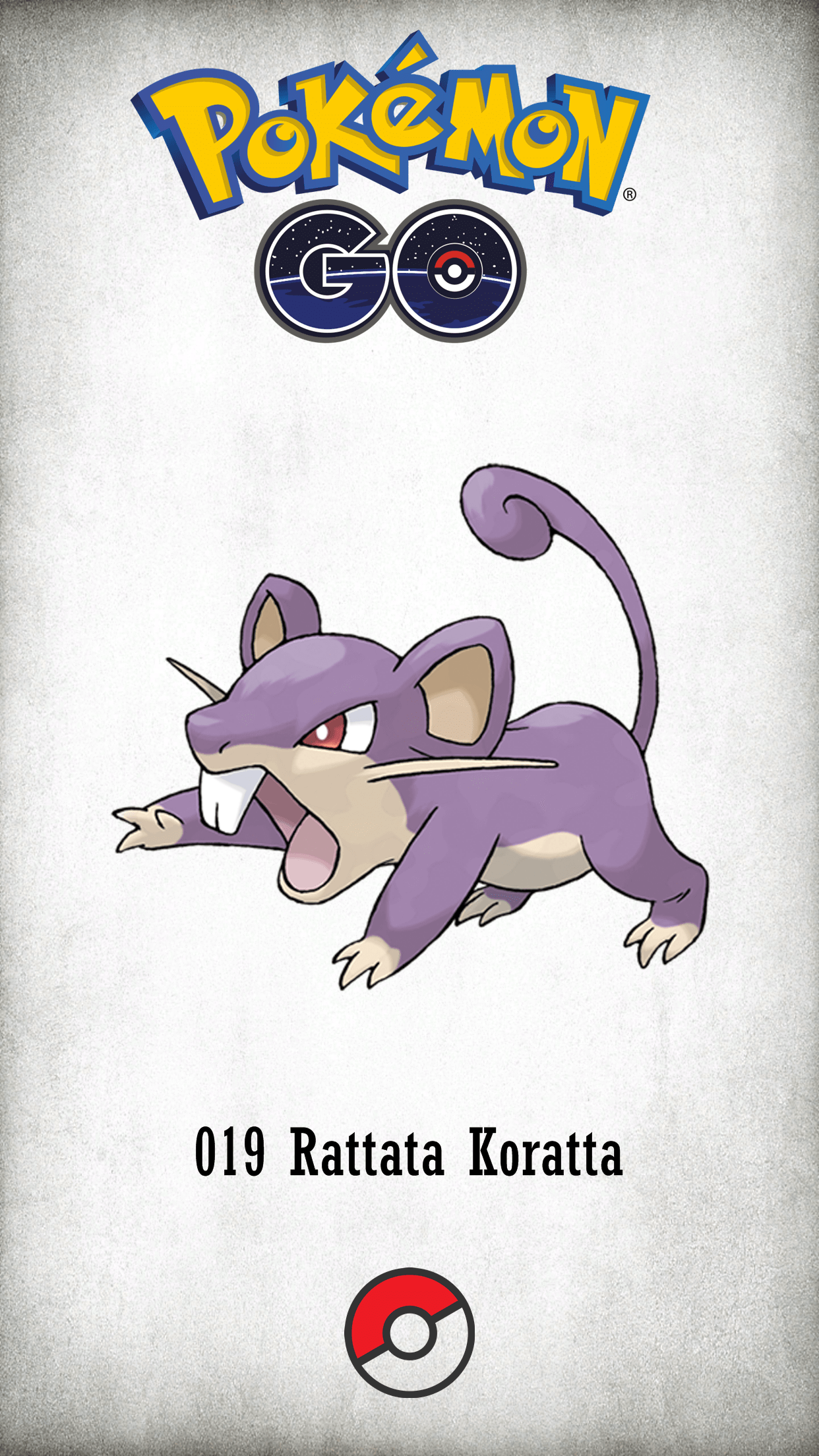 019 Character Rattata Koratta