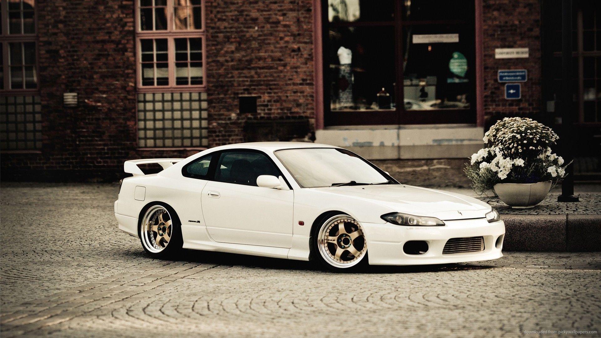 Download White Nissan Silvia S15 Wallpapers