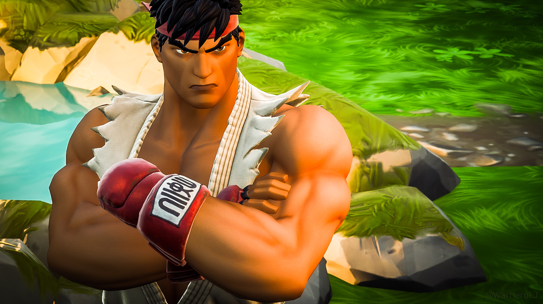 Ryu Fortnite wallpapers