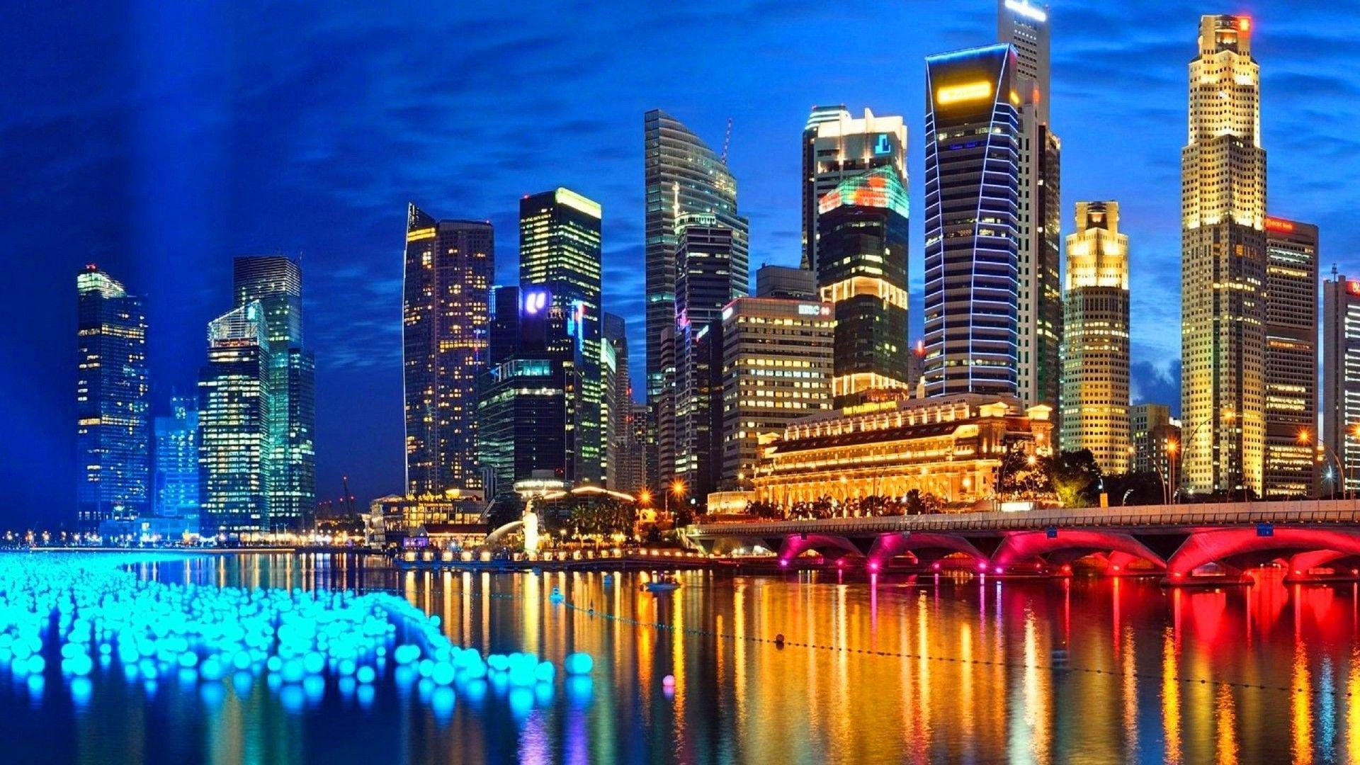 Singapore the city of lions HD Wallpapers Free Download