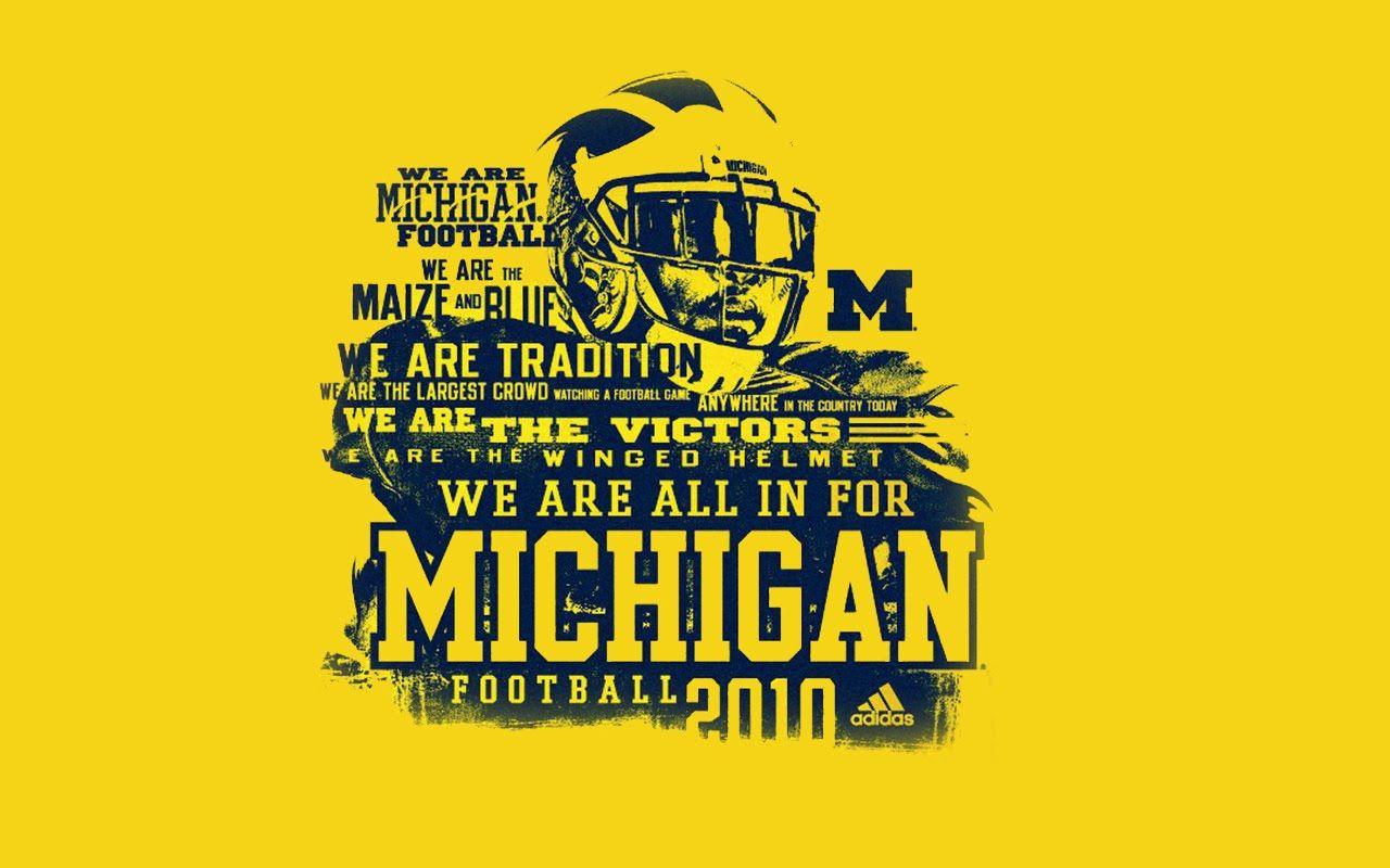 image of michigan football