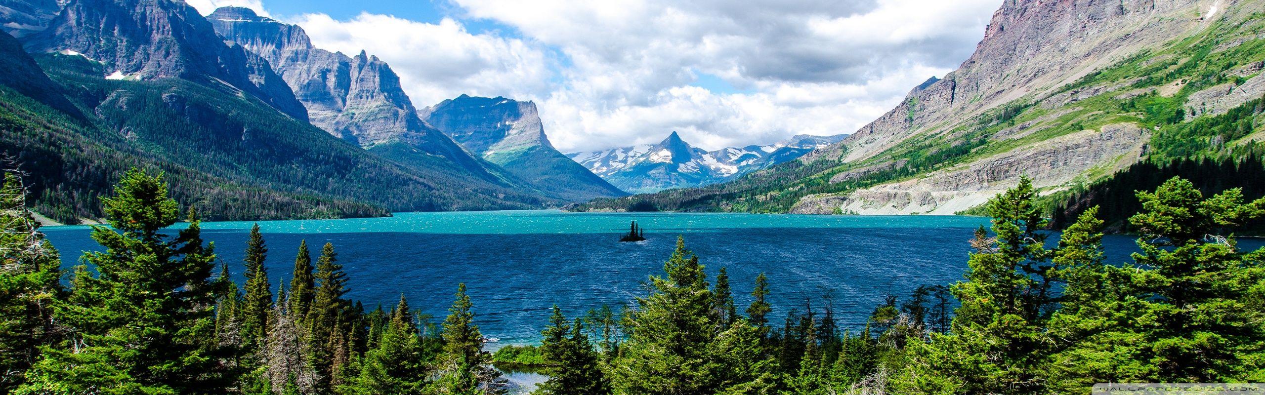 Saint Mary Lake Glacier National Park HD desktop wallpapers : High