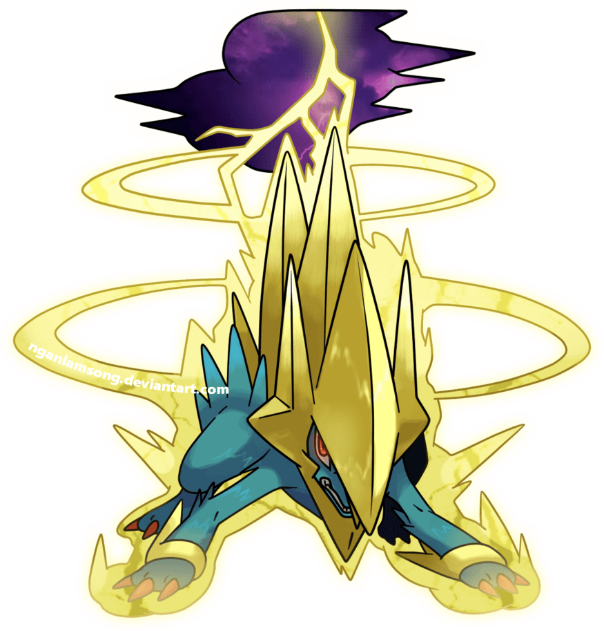 Mega Manectric by nganlamsong