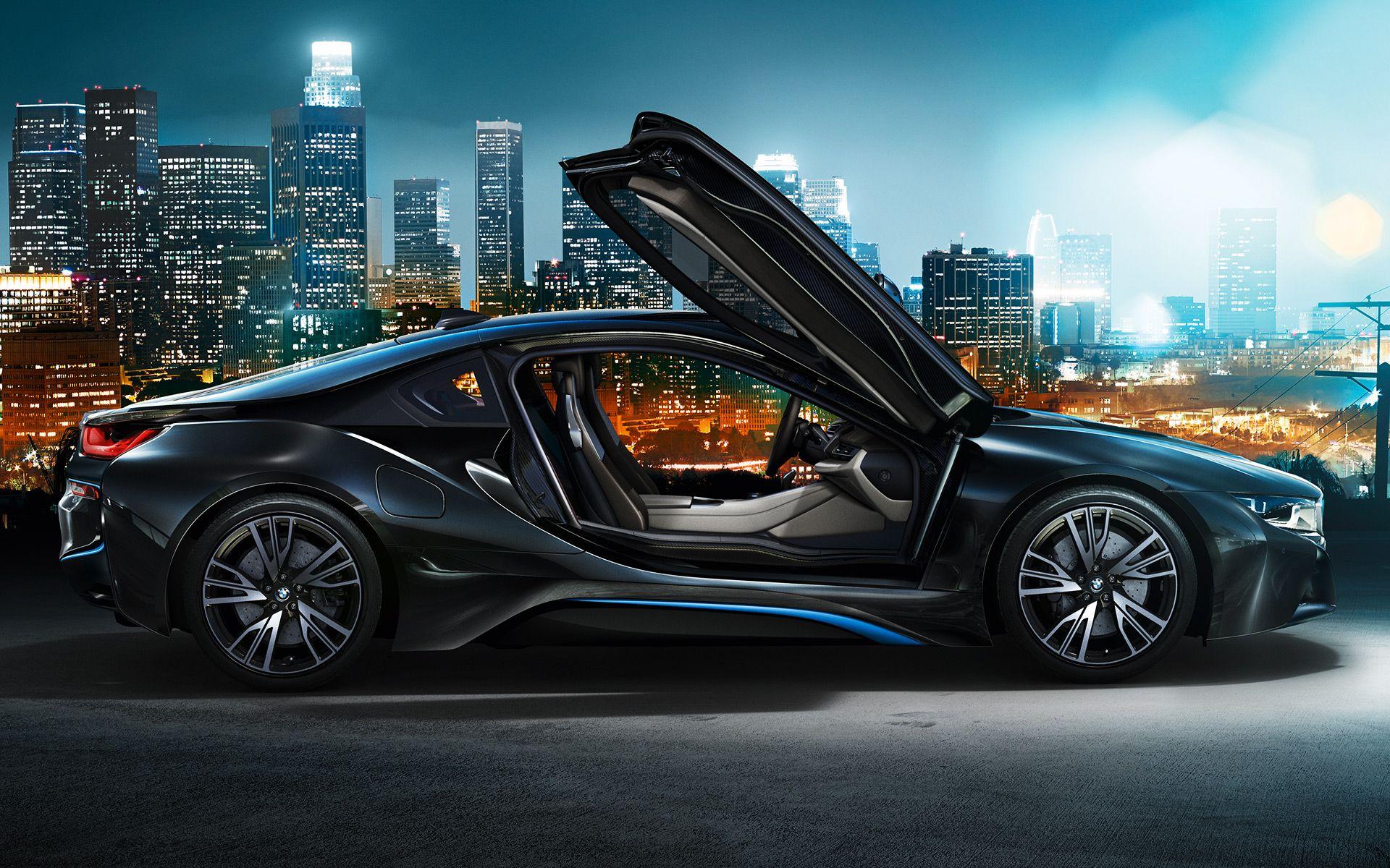 Wallpapers: BMW i8 Protonic Frozen Black Edition