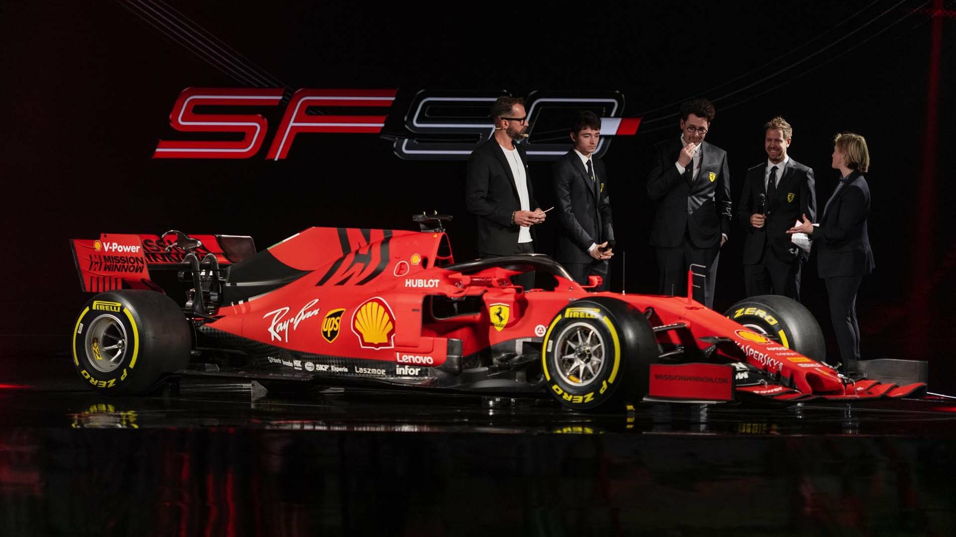 Ferrari unveils latest F1 racer to challenge Mercedes