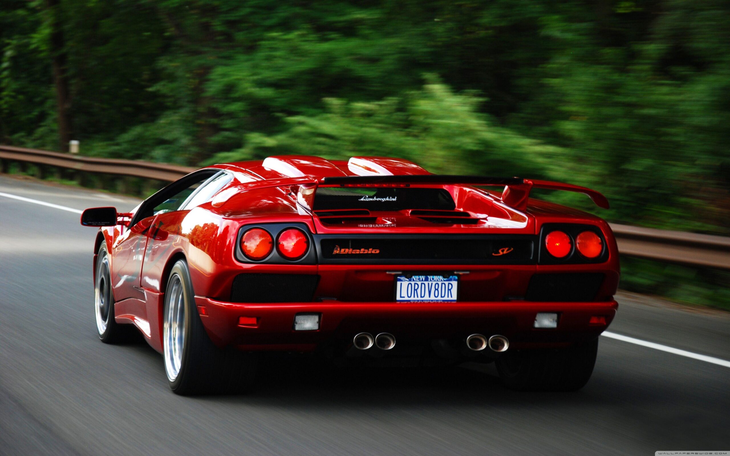 Lamborghini Diablo SV HD desktop wallpapers : Widescreen : High