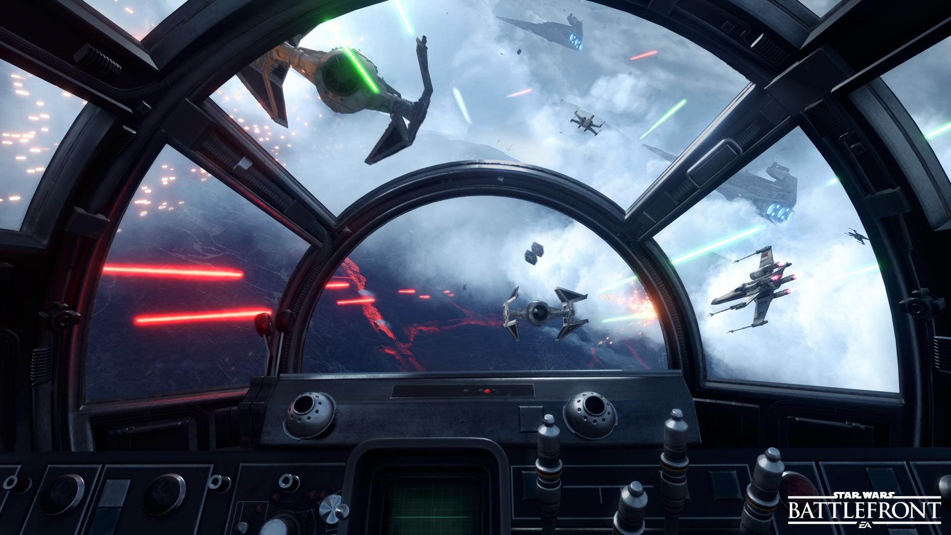 X Wing vs Tie Fighters HD Wallpapers