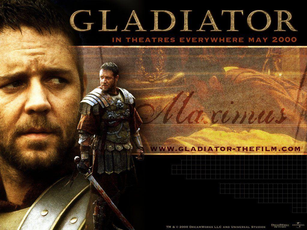 Gladiator Film Movie Logo Wallpapers