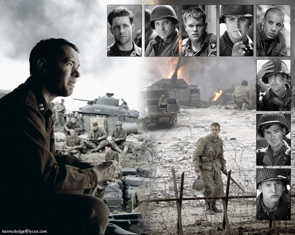 Saving Private Ryan: Starring: Tom Hanks, Tom Sizemore, Vin Diesel