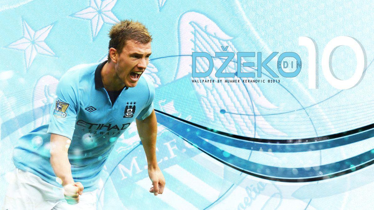 Edin Dzeko [HD Wallpaper] by muamerART