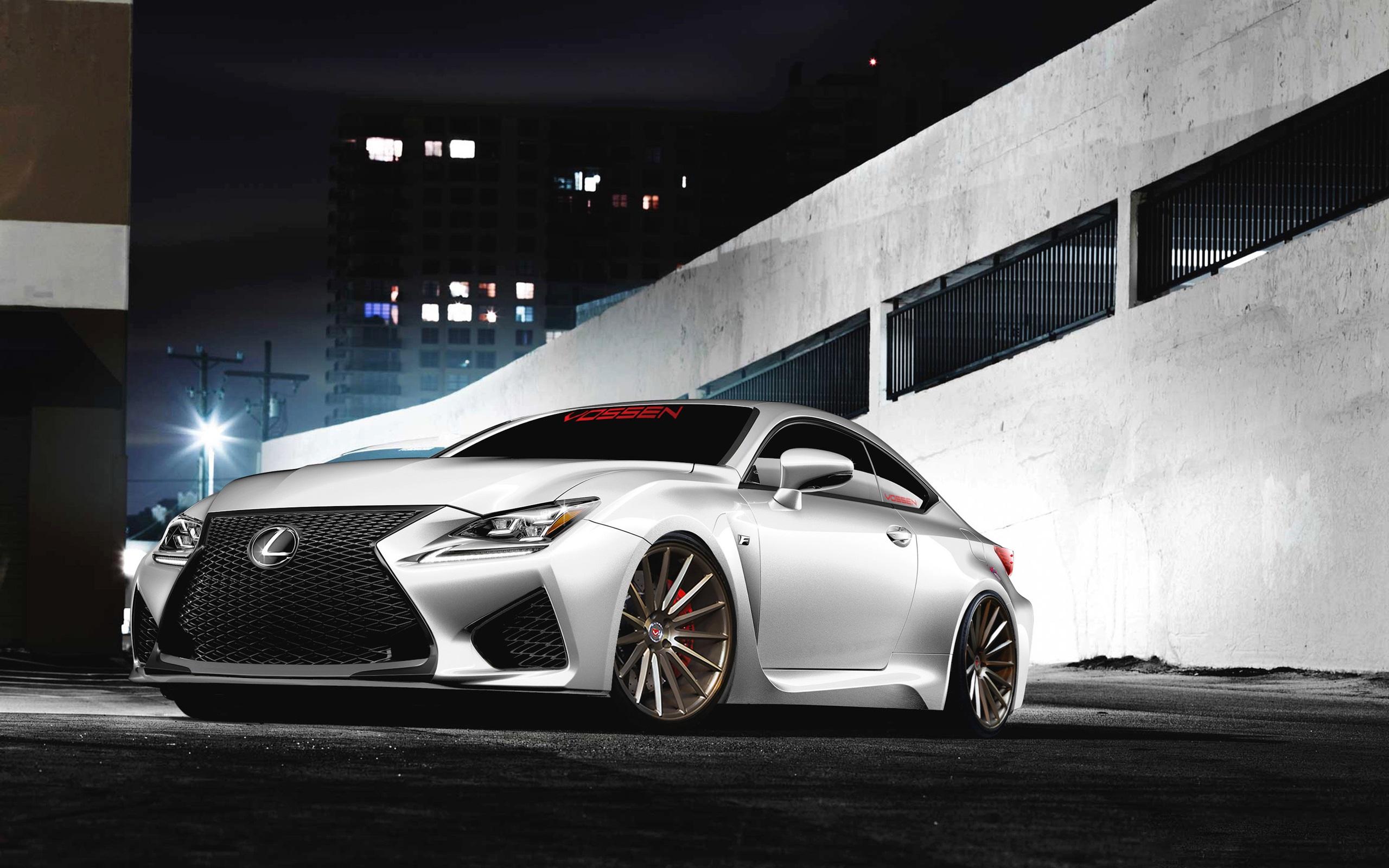 Wallpapers Lexus RC F white car front view HD Picture, Image