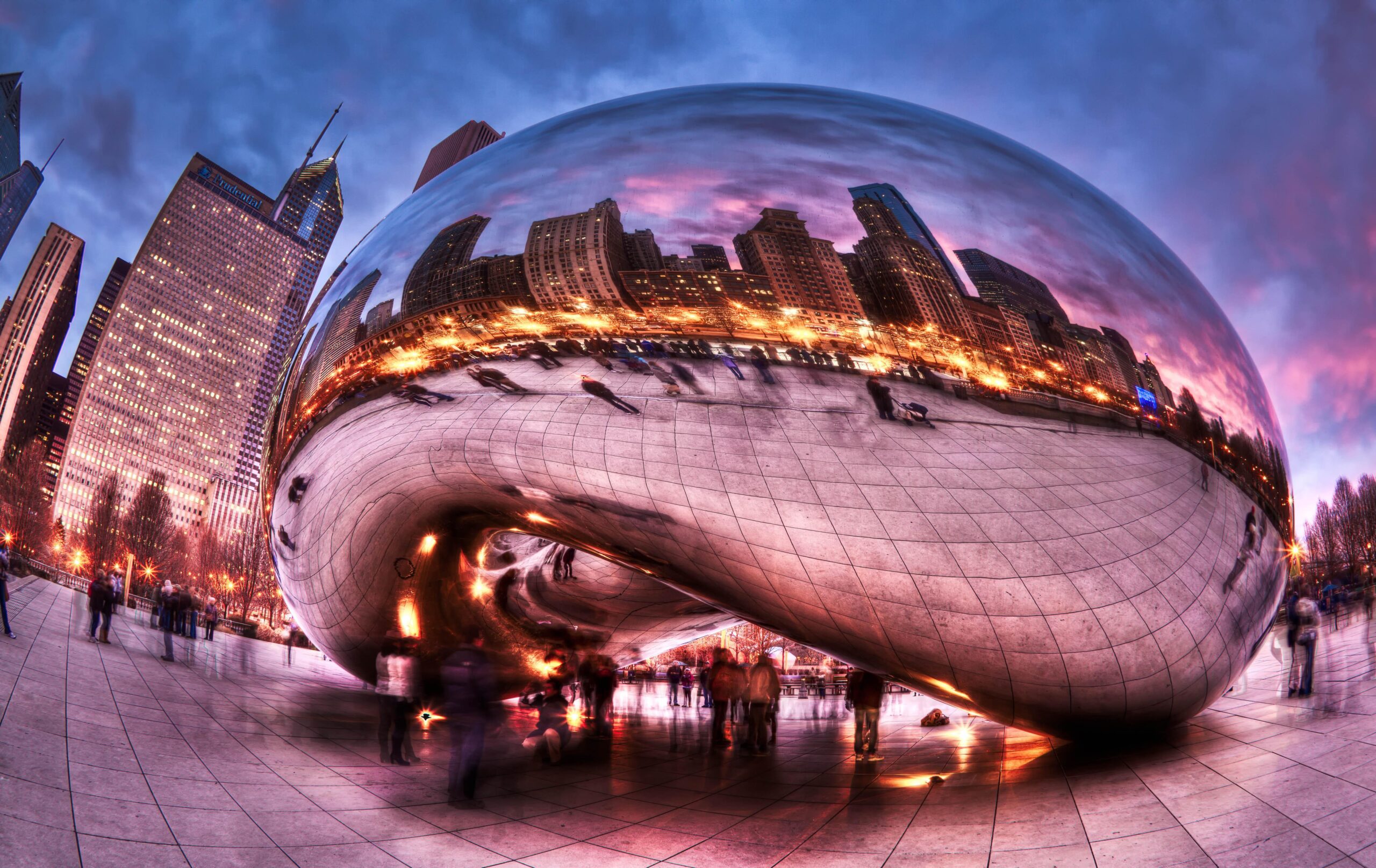 MILLENNIUM PARK, CHICAGO, USA 5k Retina Ultra HD Wallpapers