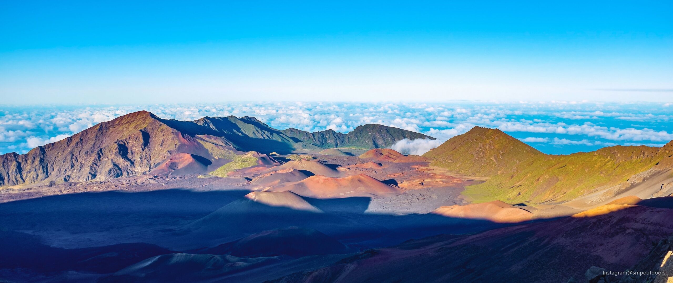 Sunset Panorama Haleakala National Park, Maui, Hawaii HD Wallpapers