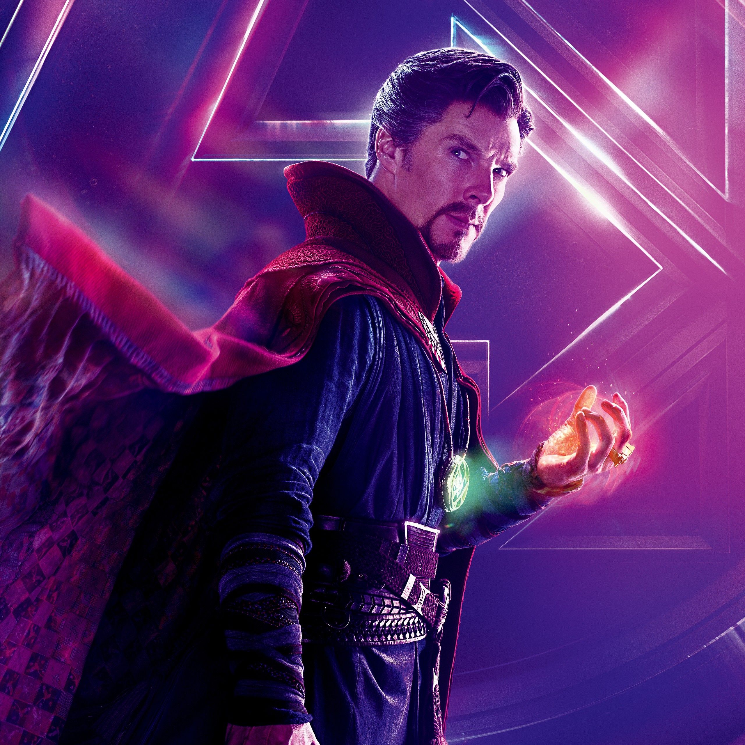 Benedict Cumberbatch as Doctor Strange in Avengers Infinity War