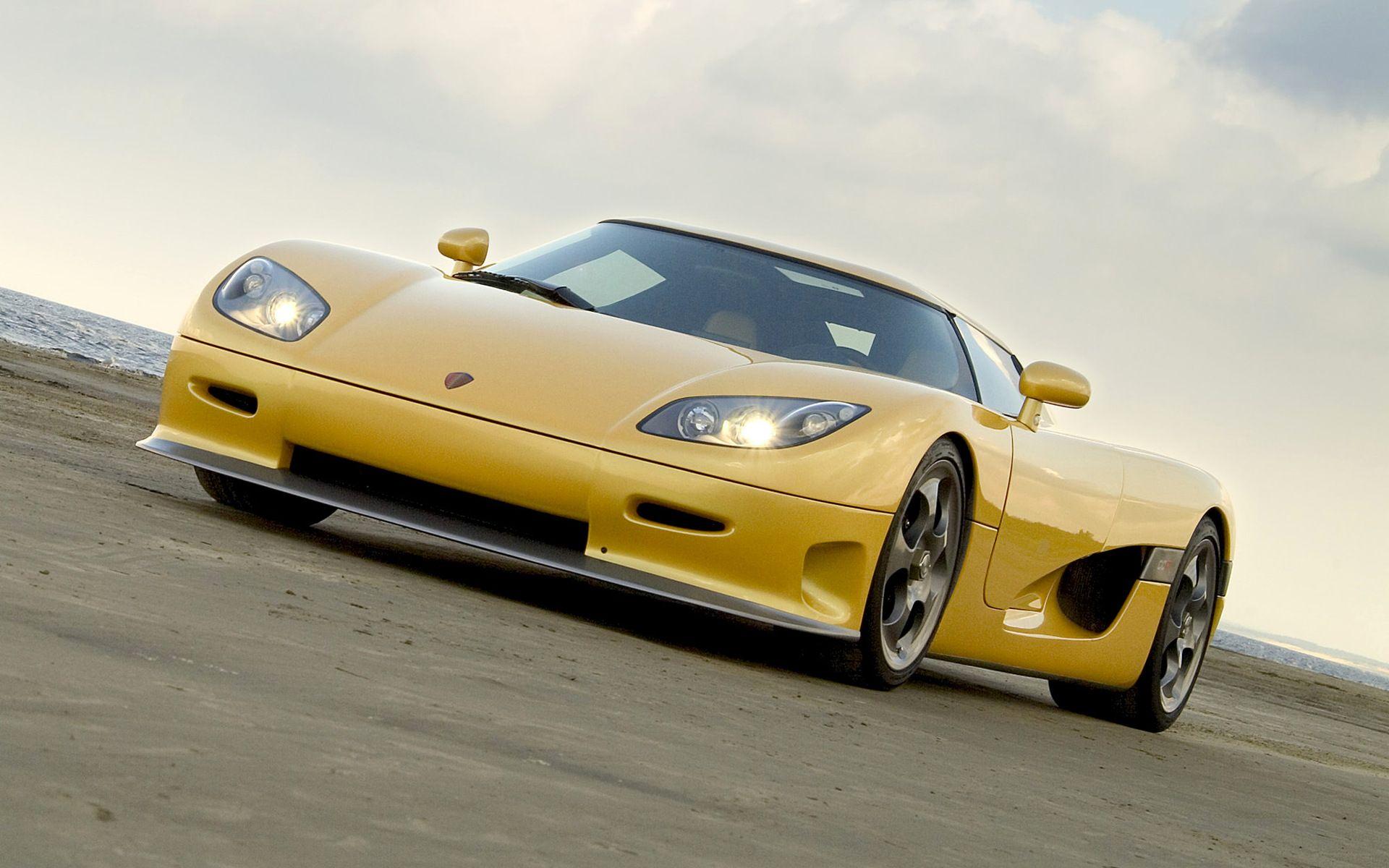 Cars Koenigsegg CCX Yellow wallpapers