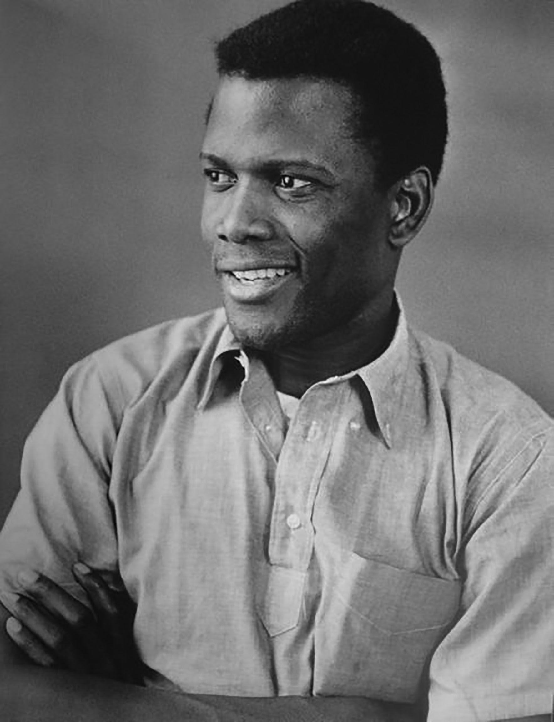 Sidney Poitier, American actor.