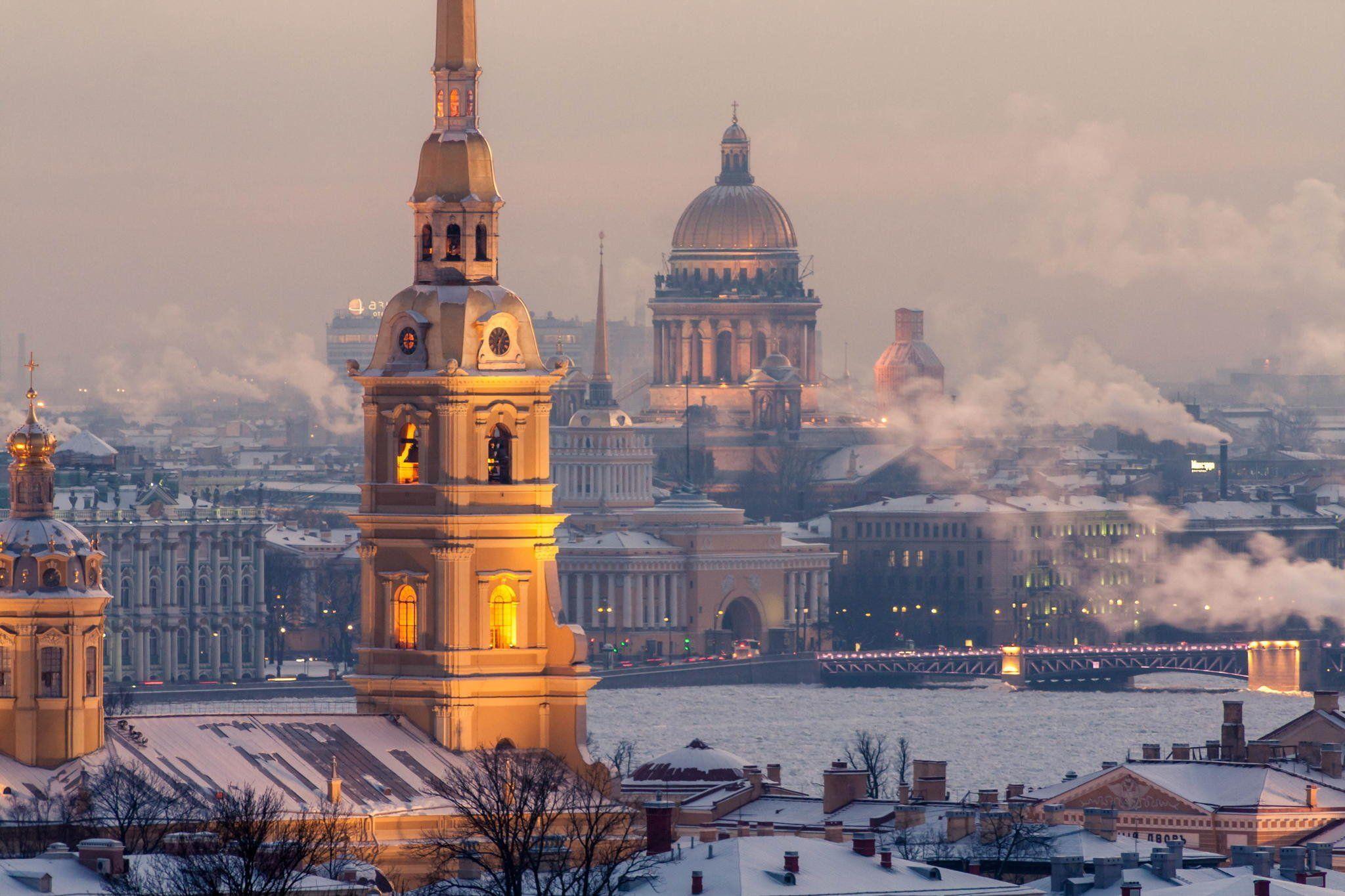 Russia peter st petersburg St Petersburg winter wallpapers