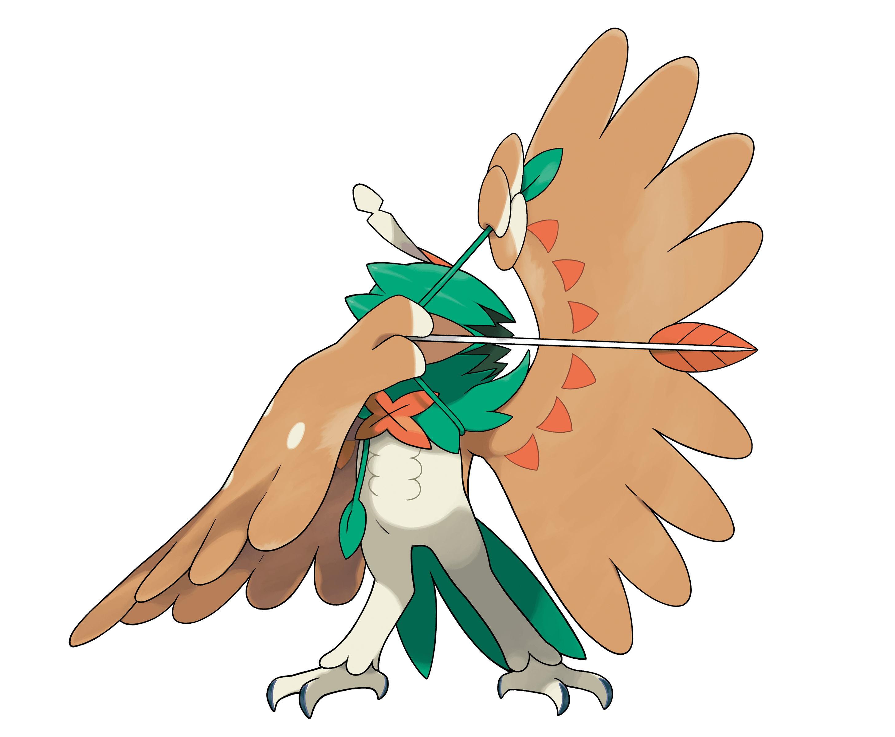 Pokemon Sun and Moon Decidueye