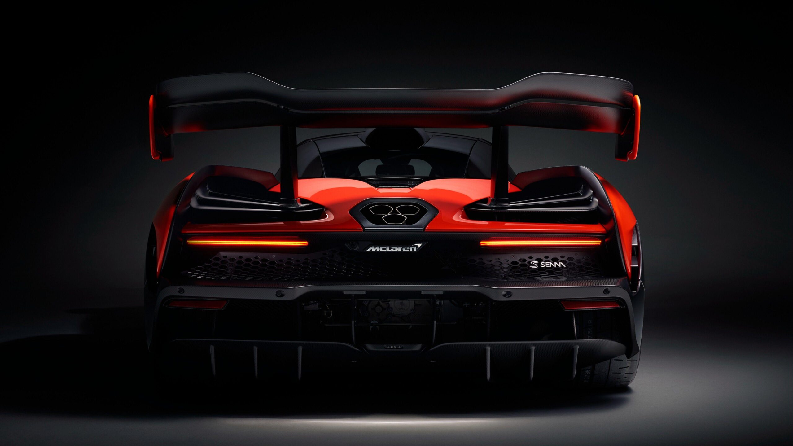 Wallpapers McLaren Senna, 2018, Rear view, 4K, Automotive / Cars,