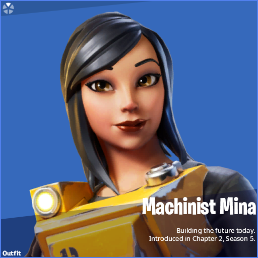 Machinist Mina Fortnite wallpapers