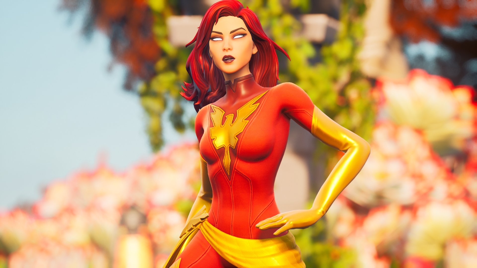 Dark Phoenix Fortnite wallpapers