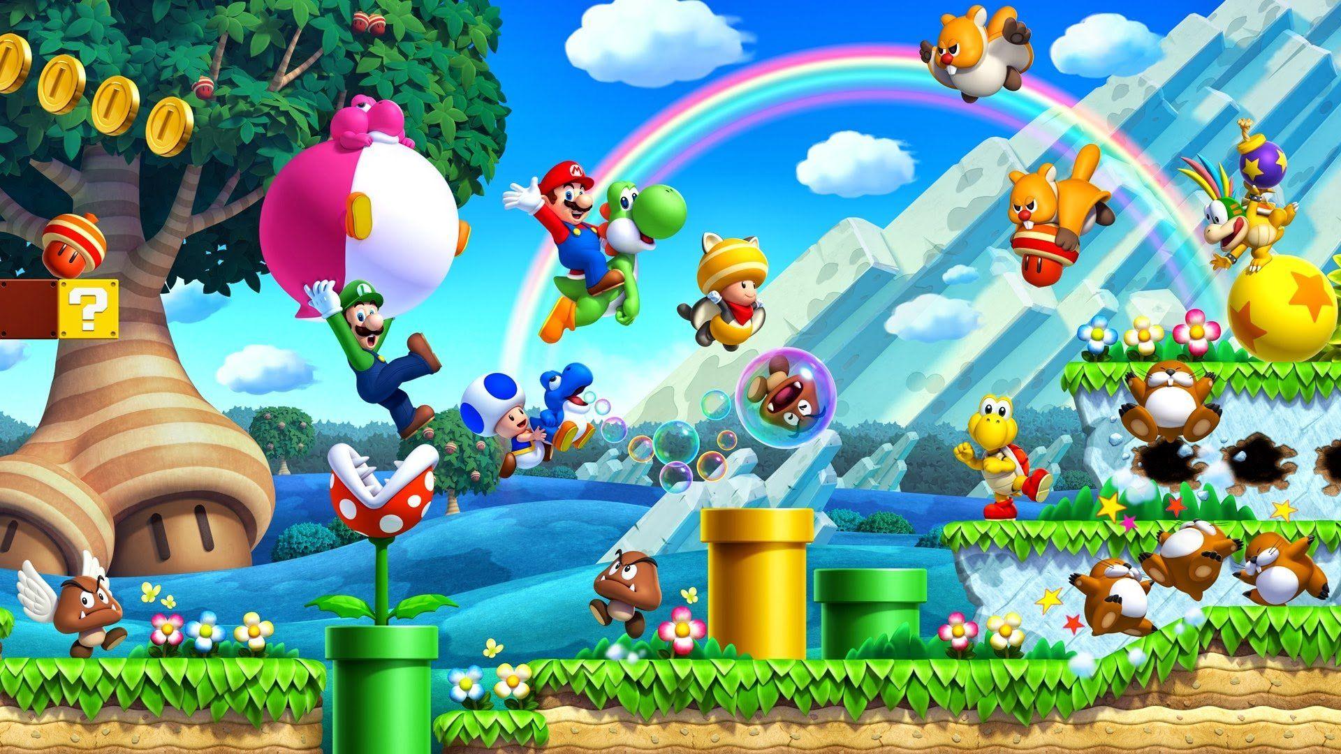 New Super Mario Bros. U Wallpapers HD Wallpapers