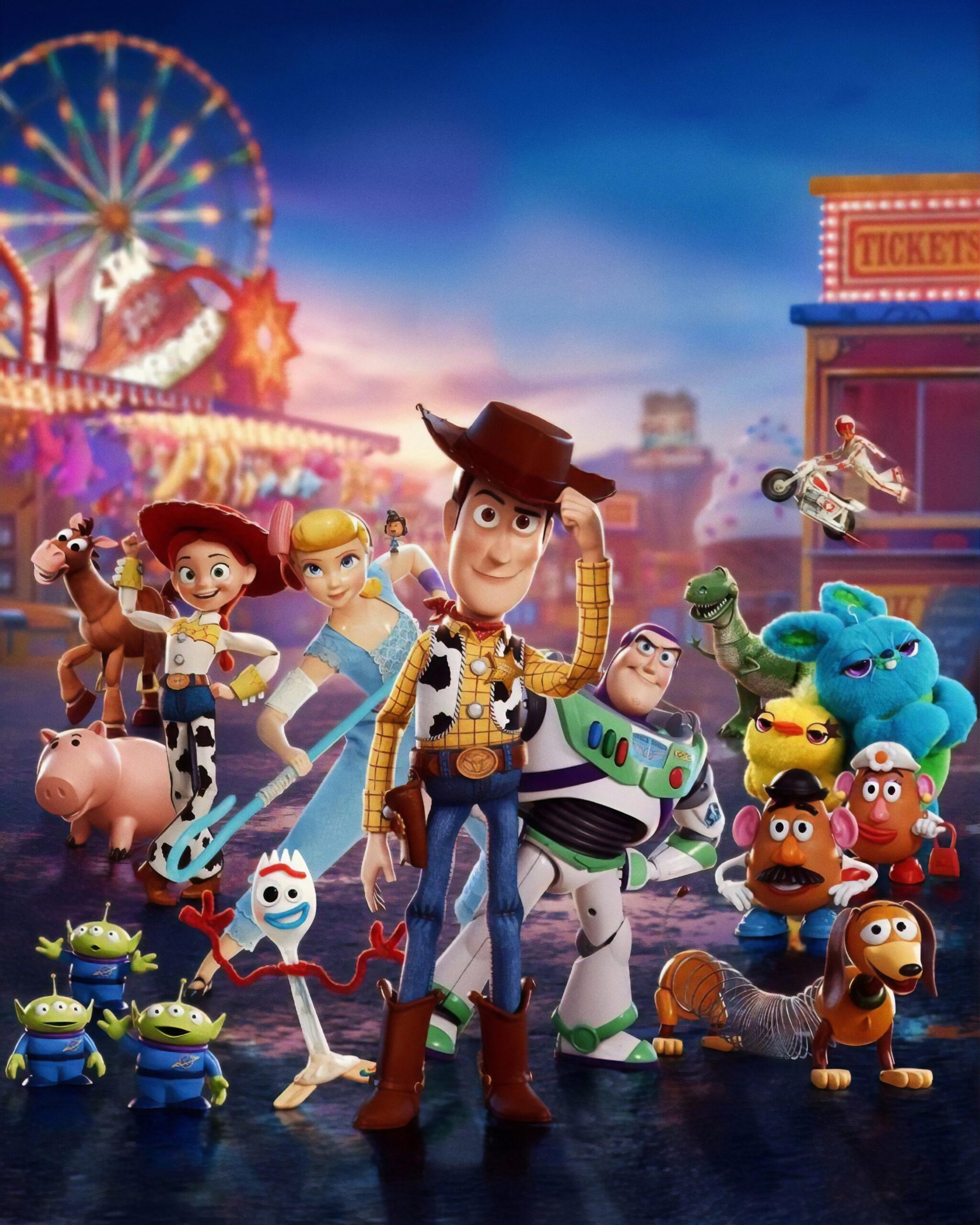 Wallpapers Toy Story 4, Animation, Pixar, 2019, HD, Movies,