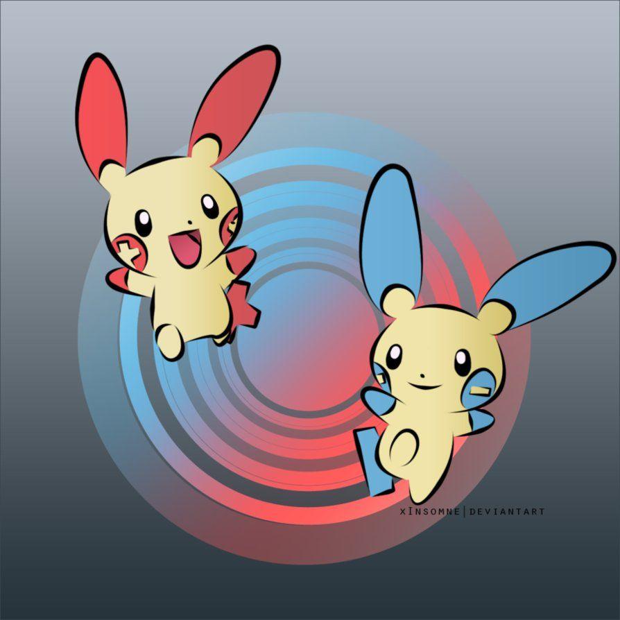 Plusle and Minun