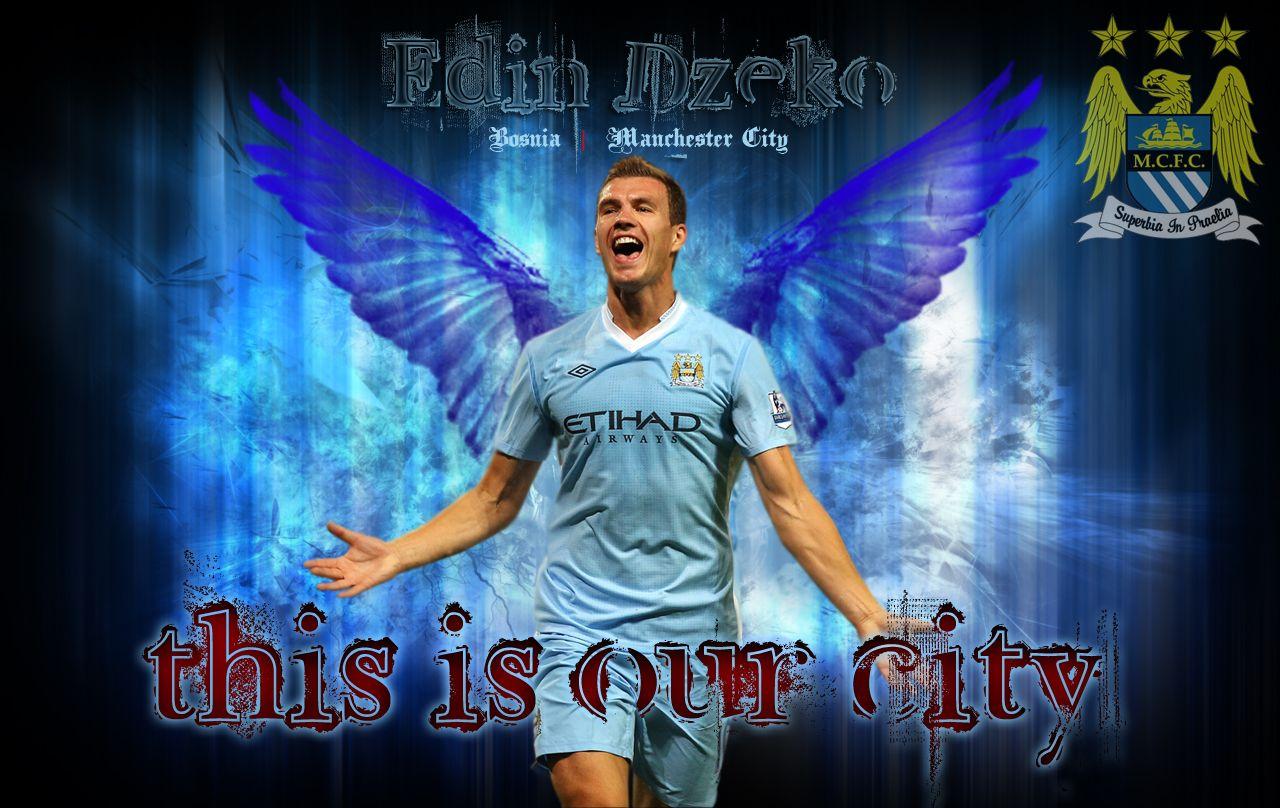 Edin Dzeko manchester city wallpaper, Football Pictures and Photos