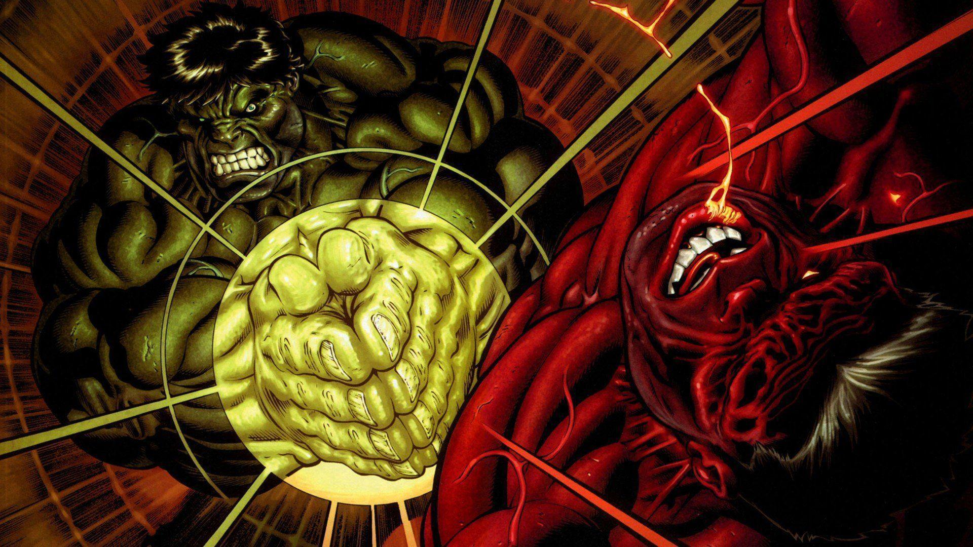 Hulk Comic Character Comics Red Hulk Wallpaper Backgrounds