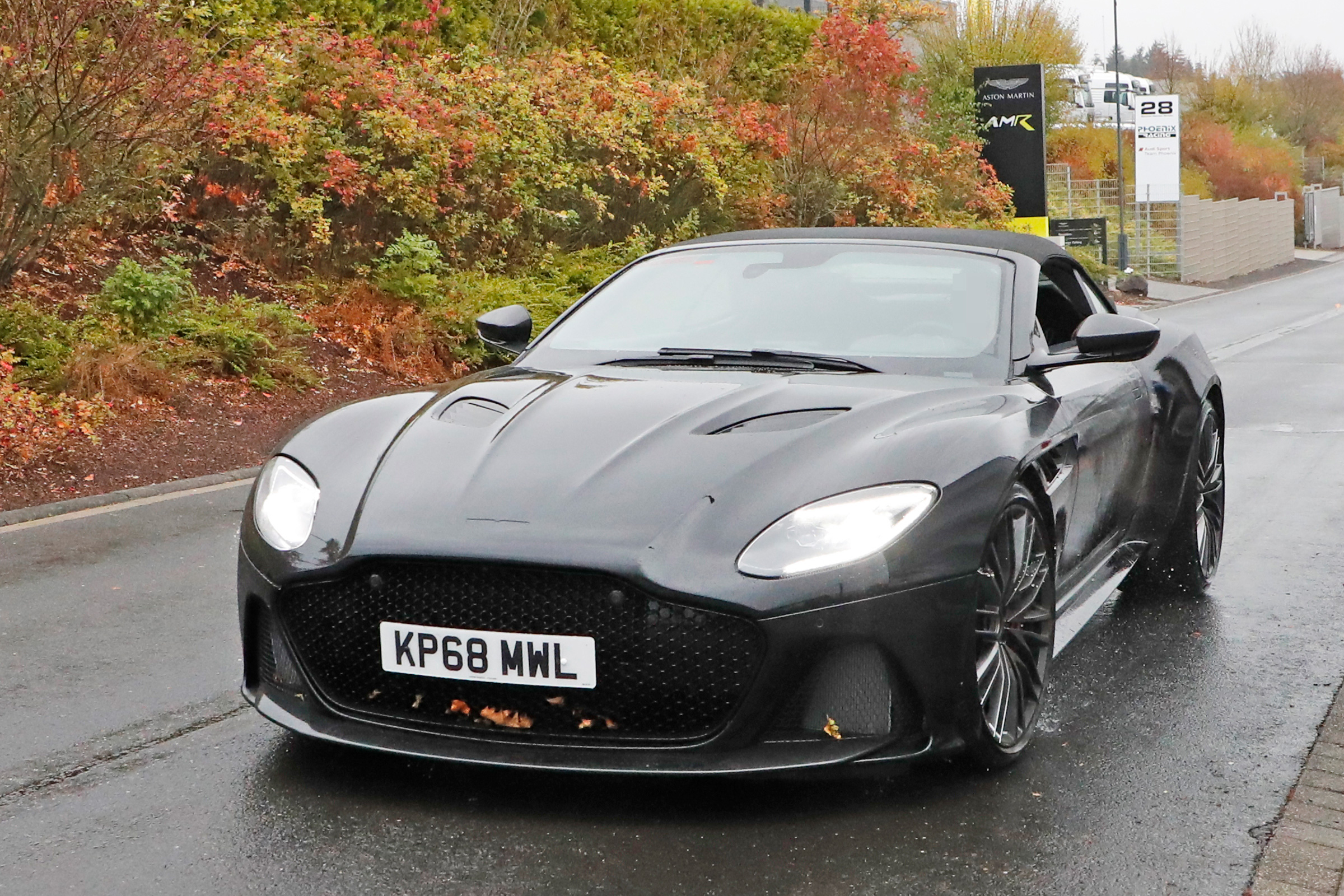 New 2019 Aston Martin DBS Superleggera Volante spied