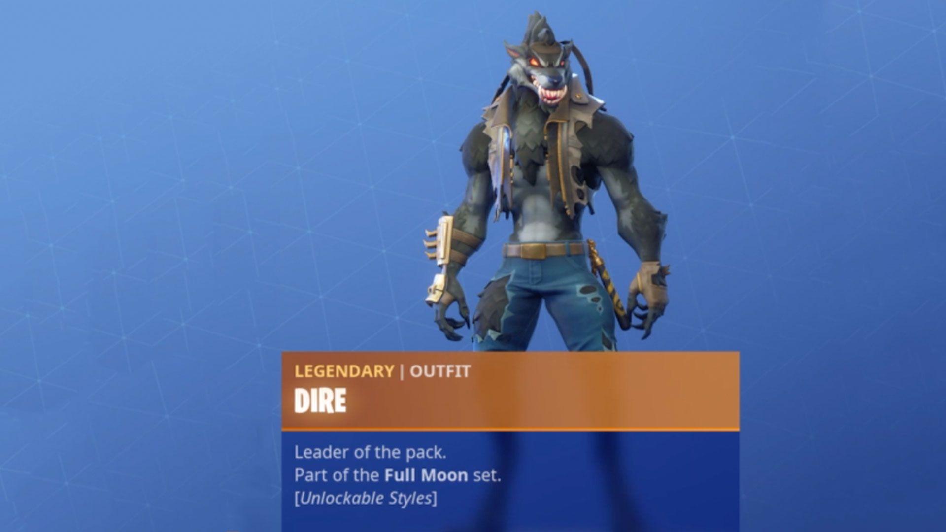 Fortnite Season 6 Tier 100 skin is an evolving werewolf and dear god