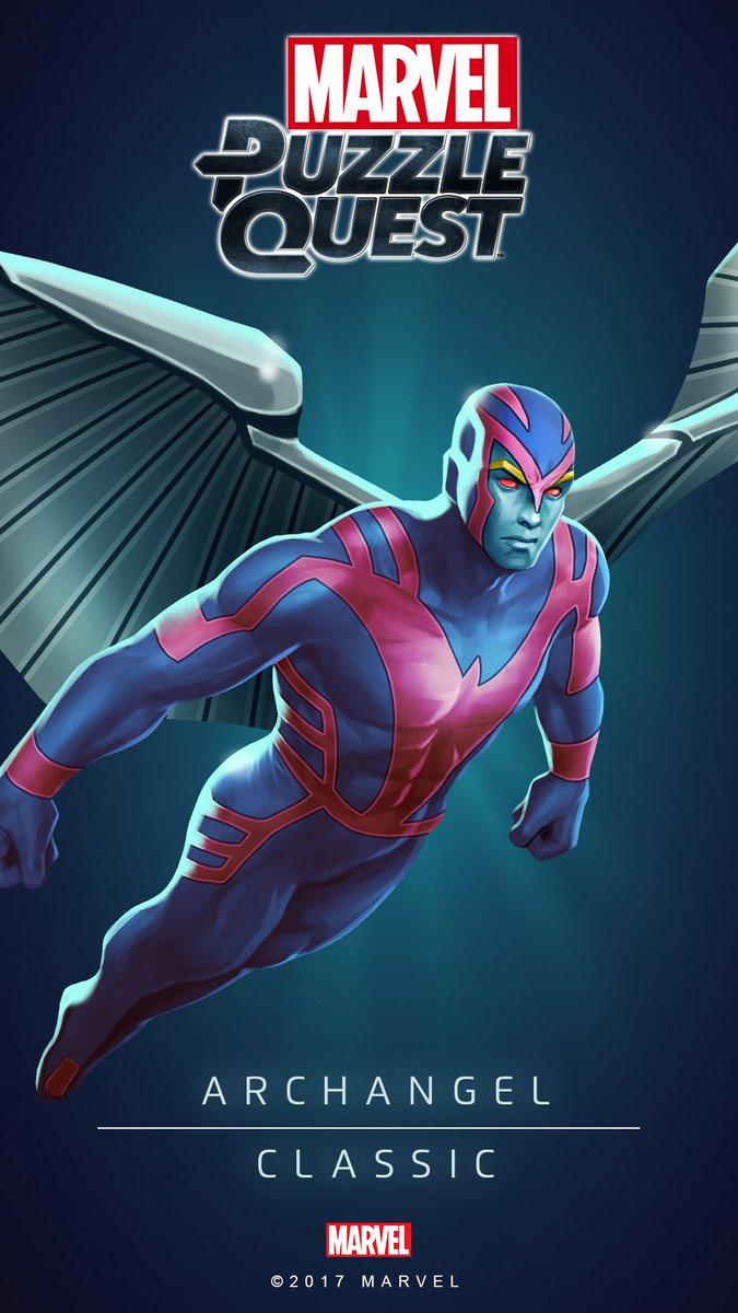 Marvel Puzzle Quest on Twitter: The Angel and Archangel wallpapers